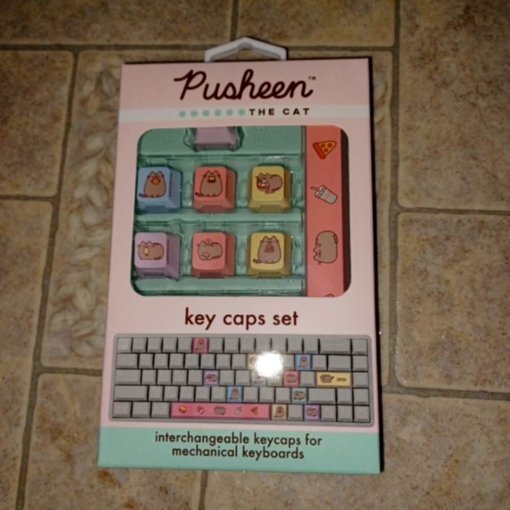 Pusheen Key Caps Set - Multicolor - Picture 6 of 7